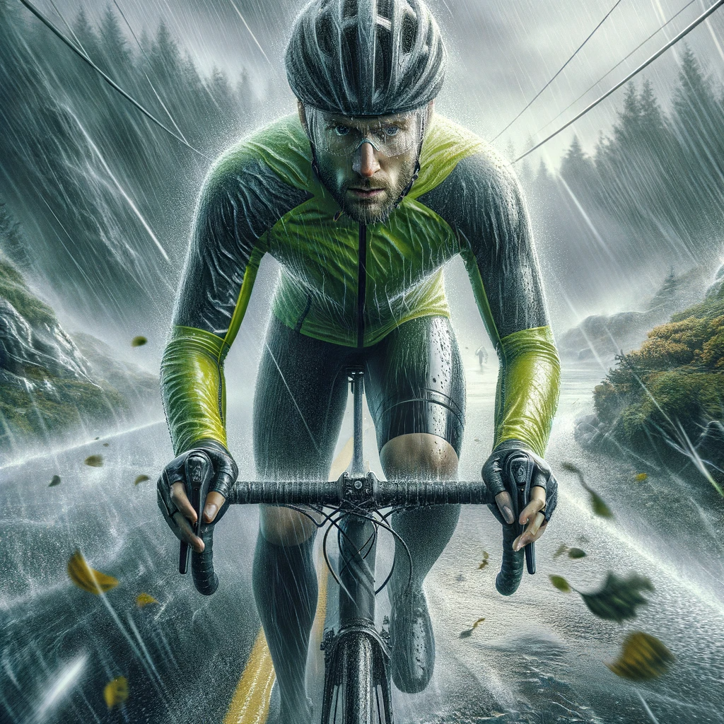 Chaqueta de ciclismo a medida en colores llamativos