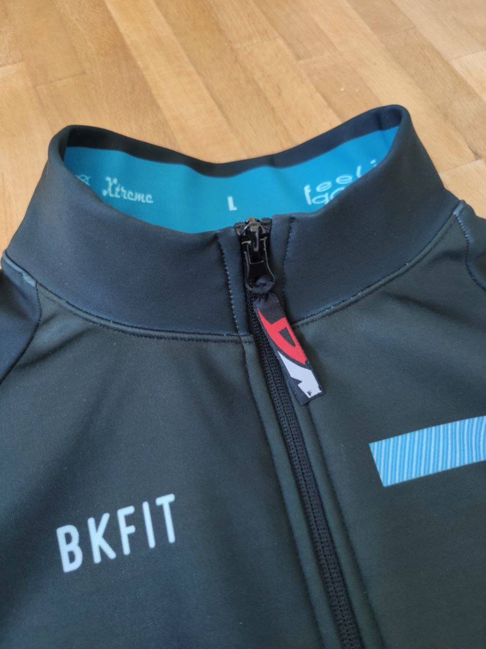 Maillot de Ciclismo Personalizado de Cuello Alto de BKFIT