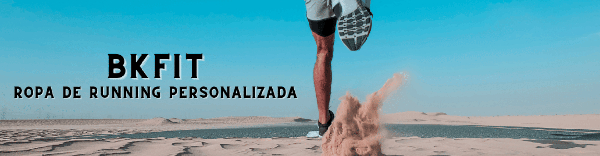 Ropa de running personalizada BKFIT con diseño ergonómico